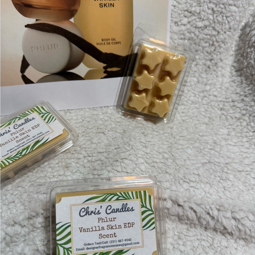 3 Packs Phlur Vanilla Skin Scent Wax Melts - Picture 2 of 7